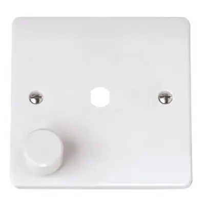 Read more on Click Scolmore CMA145PL | Mode 1 Gang Light Dimmer Plate, White