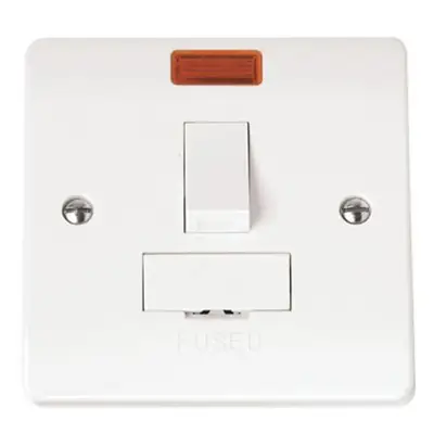 Read more on Click Scolmore CMA652 | Mode 13A Double Pole Switched Fused Spur with Neon, White