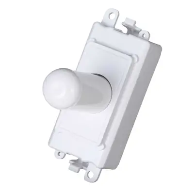 Read more on Click Scolmore GM050PW | Gridpro 1 Module Dimmer Mounting Kit, Polar White