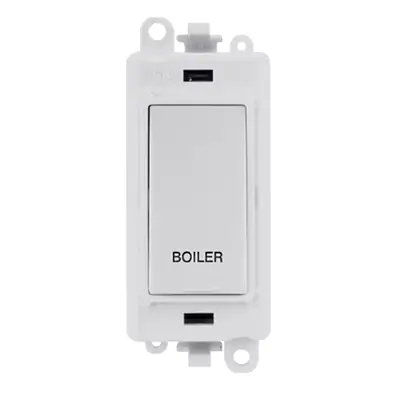 Read more on Click Scolmore GM2018PW-BL | Gridpro 20A Double Pole Boiler Switch Module, Polar White