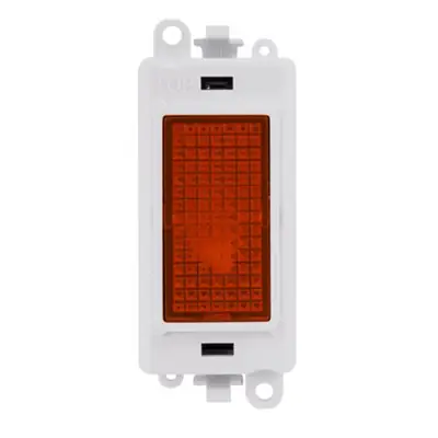 Read more on Click Scolmore GM2081PW | Gridpro 240V Amber Neon Indicator Module, Polar White