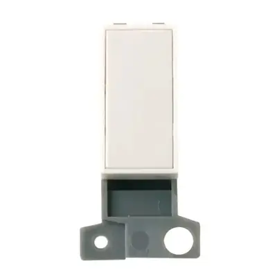 Click Scolmore MD008PW | Minigrid 1 Blank Insert Module, Polar White