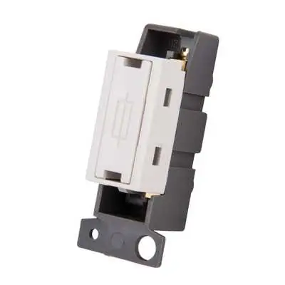 Read more on Click Scolmore MD047PW | Minigrid 13A Fused Spur Connection Unit, Polar White