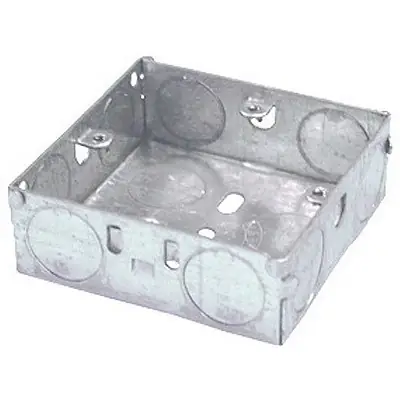 Read more on Green Brook 116 | 16mm 1 Gang Metal Switch & Socket Back Box