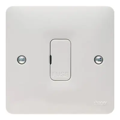 Read more on Hager WMSU83 | Sollysta 13A Unswitched Fused Spur Connection Unit, White