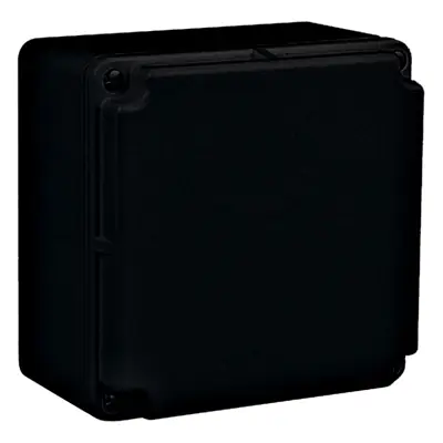 Marshall Tufflex MTAB100BK | 100x100x60mm IP66 Weatherproof Adaptable Box, Black