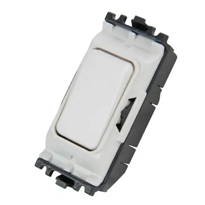 22467-2 MK K4881WHI | Grid Plus 10A 1 Way Single Pole Grid Switch Module