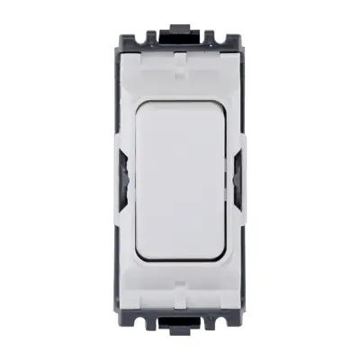 22465-2 MK K4882WHI | Grid Plus 10A 2 Way Single Pole Grid Switch Module