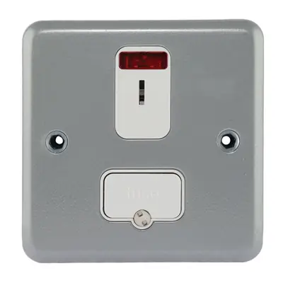 Read more on MK K963KOALM | 13A 1 Gang Double Pole Key Operated Fused Spur Connection Unit with Neon, Metal Clad