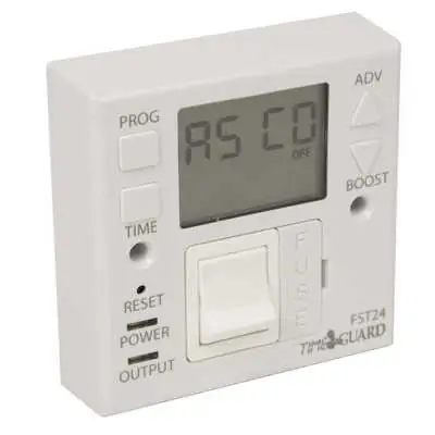 Timeguard FST24 | 24 Hour Double Pole Fused Spur Timeswitch/Timer, White