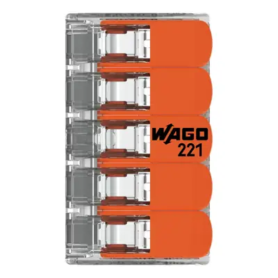 WAGO 221 Lever-Nuts 85-Piece Electrical Connector Kit With Storage Case