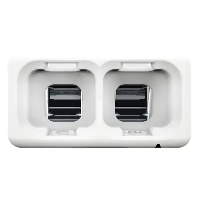 Wago 2773-402 | 32A 2 Way Compact Push Cable Splicing Connector Terminal Block, White (Pack of 120)