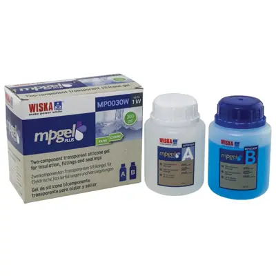 Read more on Wiska MP0030W | 2x150ml Multi-Purpose Transparent Insulating Silicone Gel