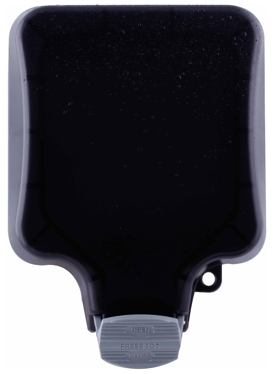 TopHGC Prese Da Esterno Impermeabili Resistenti Alle Intemperie, Prese Elettriche Da Parete A Presa Esterna Singola/doppia DE 16A Prese Elettriche Impermeabili IP66 - [1 / 2Gang - Foto 8