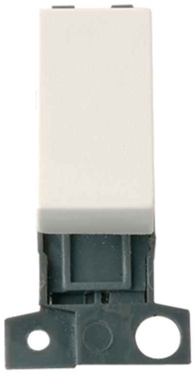 Click Scolmore MD018PW Minigrid 13A Resistive Double Pole Switc- Go Sparky
