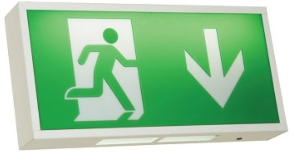 Ansell AWLED 3M Watchman 3W 6000K IP20 LED Emergency Exit Sign