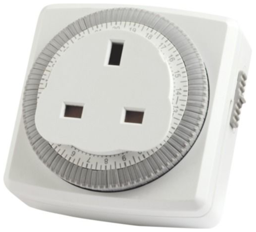 Flowguard Time Clock Timeguard TG24 24 Hour Compact Plug-In Segment Time Controller - Go Sparky