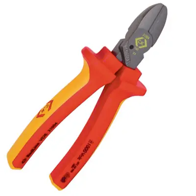 CK 431004 160mm VDE Approved Fully Insulated CombiCutter1, Combination Cable Cutter Shears