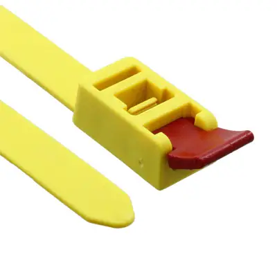 Releasable and reuseable HellermannTyton RTT750HR.NX900 cable ties.