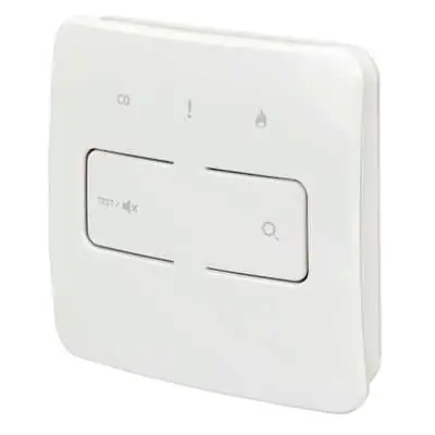 FireAngel FS1524W2-T Smart Wireless Alarm Test, Silence, Locate RF Control Unit with Ten Year Lithium Battery
